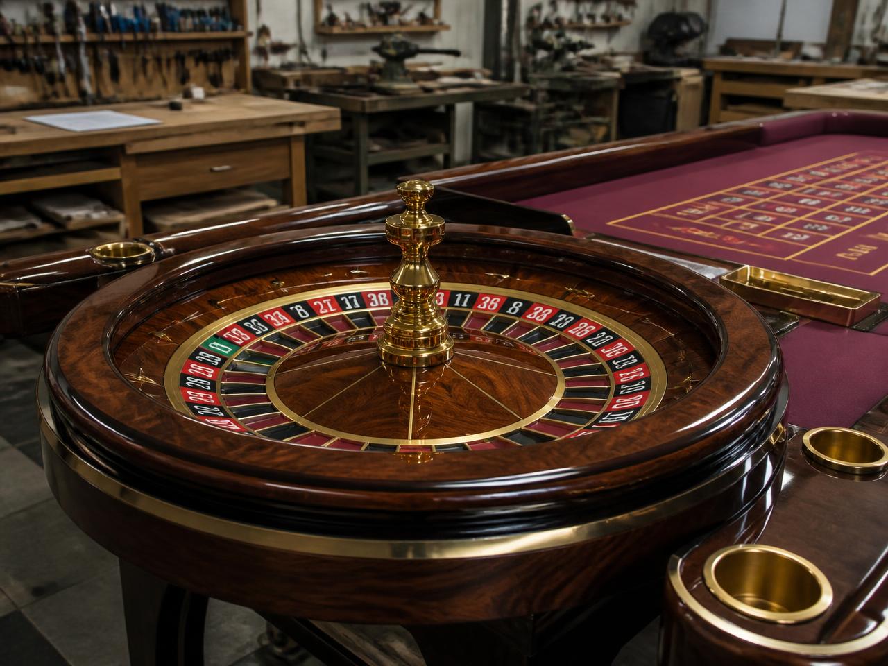 Inside the workshop where tables are still built by hand